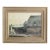Framed Coastal Painting of Cape Ann Gloucester Massachussets Signed Roubaud For Sale