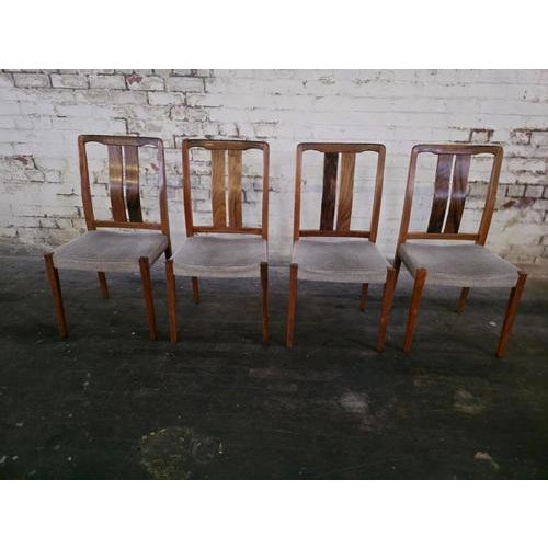 Mid-Century Modern Rosewood Dining Chairs, Set of 4, in Very Good conditions.