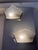 Art Deco Wall Lights in Pressed Glass and Nickel-Plated Bronze, Set of 2 For Sale - Image 12 of 18