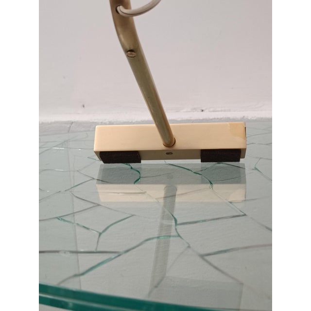 Vintage French Articulated Brass Lamps, 1960s, Set of 2 For Sale - Image 10 of 12