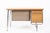 1950s Kem Weber Trimline Desk for Heywood Wakefield, Mid Century Modern Birch and Chrome Office Desk, 1950s For Sale - Image 5 of 16