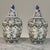 1900s Pair of Boch Frères Keramis Polychrome Lidded Urns For Sale - Image 9 of 18