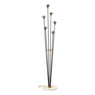 Floor Lamp with Spears, 1960s For Sale