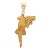 Alligator Pendant Charm Estate 18k Yellow Gold Emerald Eyes Fine Jewelry For Sale