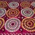 Raspberry Red Antique Signed Hand-Embroidered Large Suzani Textile For Sale - Image 8 of 13