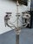 Hollywood Regency Pair of Vintage Silver Neoclassical Candelabras by Bombay Company For Sale - Image 3 of 6