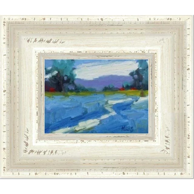 Original Oil Painting, Lupine Field For Sale - Image 11 of 12