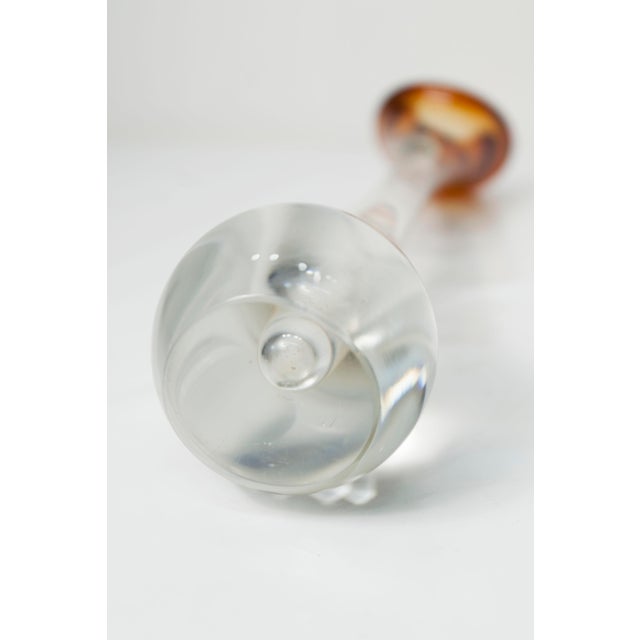 Glass Handmade Crystal Vase from Vallerysthal, 1960 For Sale - Image 7 of 13