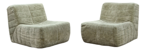 Vintage Modular Sofa, 1970s, Set of 2