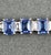 18.87 Ct Natural Sapphire & Diamond Tennis Bracelet For Sale - Image 4 of 8