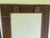 Metal Mid 20th Century Mario Torres Style Faux Bamboo Metal Picture Frame Large For Sale - Image 7 of 10