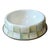 Mackenzie Childs Parchment Check Pet Dish For Sale