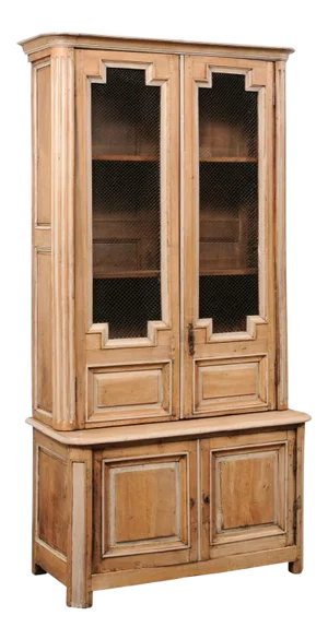 18th Century French Bleached Buffet à Deux-Corps