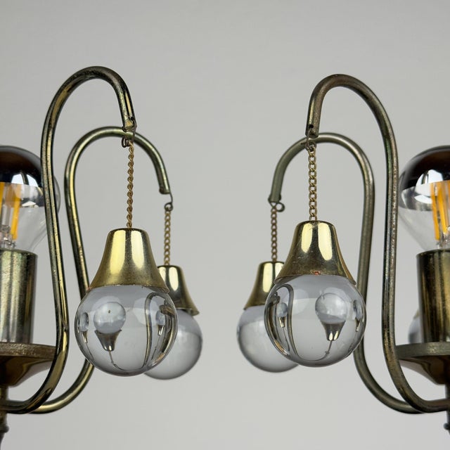 Vintage Murano Table Lamps, 1960s, Set of 2 For Sale - Image 13 of 15