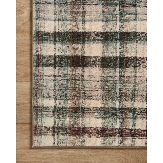 2020s Chris Loves Julia x LoloiHumphrey Forest / Multi 5'-0" x 7'-0" Area Rug For Sale - Image 5 of 10