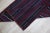 1980s Art Deco Burgundy Striped Runner Rug For Sale - Image 12 of 13