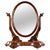 Victorian Mahogany Toilet Mirror, 1860 For Sale - Image 6 of 6