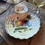 Mid 20th Century Italian Hand-Painted Ceramic Tiered Seafood & Appetizer Server With Pearl Glaze For Sale - Image 9 of 9