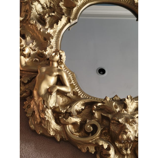 Monumental Adam & Eve Mirror For Sale - Image 11 of 18