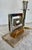 Late 20th Century Marble and Chrome Greek Key Mid Century Modern Lamps - a Pair For Sale - Image 4 of 11