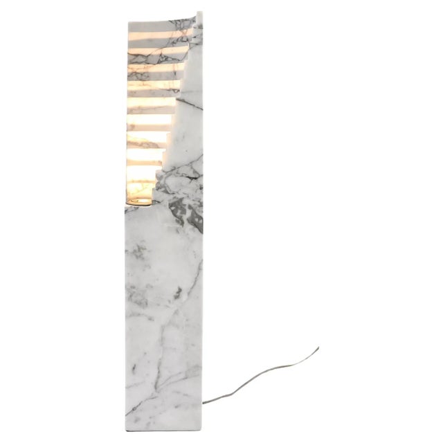 Not Yet Made - Made To Order Handmade Big Amphitheatre Lamp in Paonazzo Marble from Fiam For Sale - Image 5 of 5