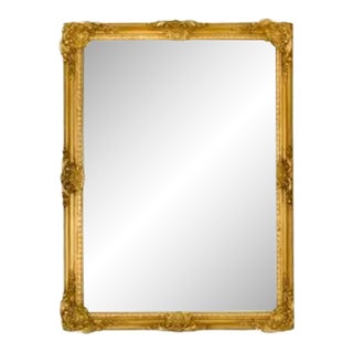 Friedman Brothers Richmond Hill MIrror in Classic Gold - 30"x42" For Sale