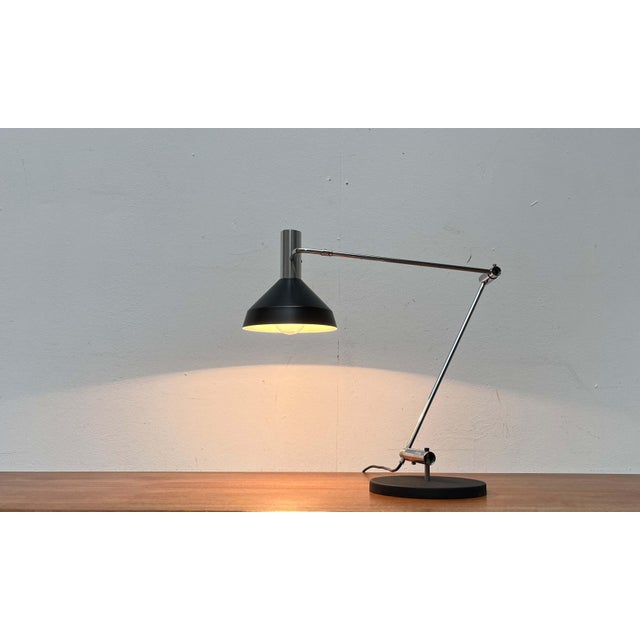 Mid-Century Modern Swiss Type 60 Minimalist Table Lamp by Rosemarie and Rico Baltensweiler for Baltensweiler, 1960s For Sale - Image 9 of 18
