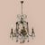 Florentine Gold Gilded Murano Glass Chandelier, 1960s For Sale - Image 11 of 14