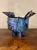 1980s 1980s American Sculptural Memphis Style Studio Ceramic Raised Vessel For Sale - Image 5 of 7