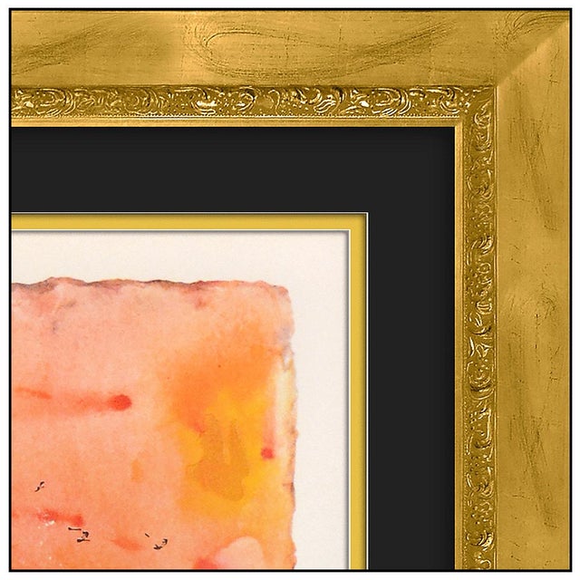 1968 Bullfight II Surrealism Orange Etching With Embossing Salvador Dalí For Sale In Minneapolis - Image 6 of 6
