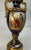 Antique Hand Painted Royal Vienna Porcelain Cobalt Gold Lidded Vase Mini Urn For Sale - Image 17 of 18