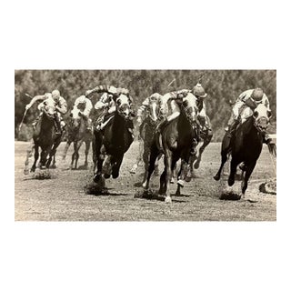 1970s Florida Horse Racing Photograph For Sale