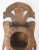 Farmhouse 18th or 19th Century Primitive Pine Mortar and Pestle Holder With Double Eagle For Sale - Image 3 of 11