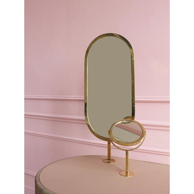 Contemporary Poetry Dressing Table in European Oak and Italian Leather by Auste Ost For Sale - Image 3 of 15