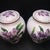 Pair of Vintage Cloisonné Enamel Iris Floral Lidded Jars / Tea Caddies For Sale In Los Angeles - Image 6 of 15