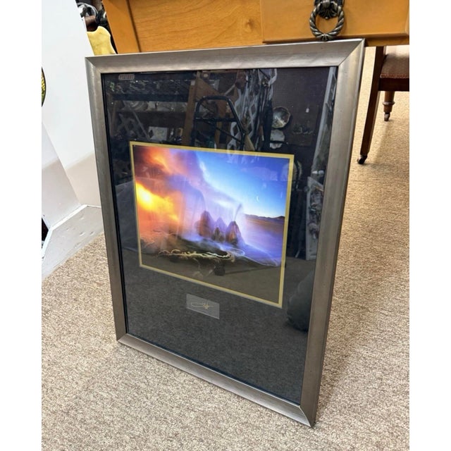 Michael Fatali Cibrachrome Rising Spirit Signed Framed 26x20 Excellent condition Framed and Signed The Michael Fatali...