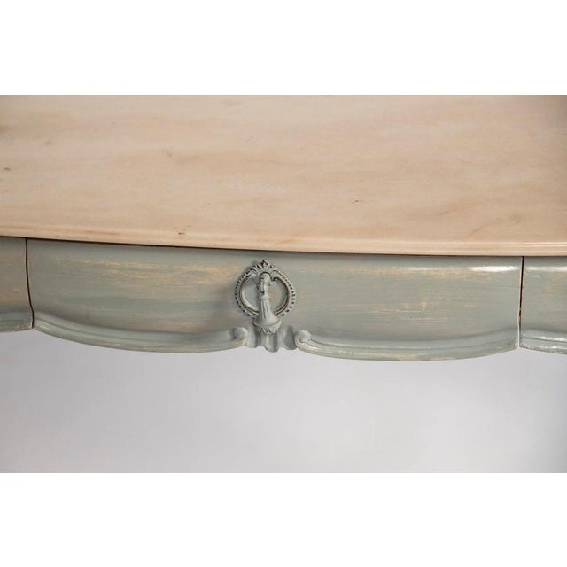 Vintage Dressing Table with Distressed Finish, 1970s, Set of 4 For Sale - Image 10 of 18