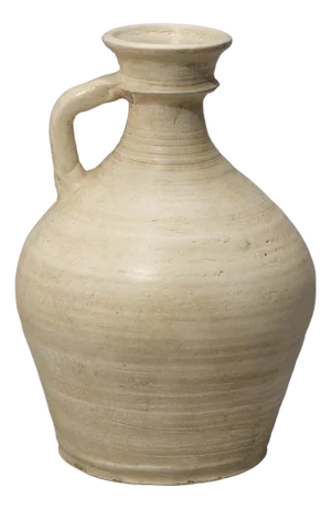 Jamie Young Offering Ceramic Pitcher, Cream