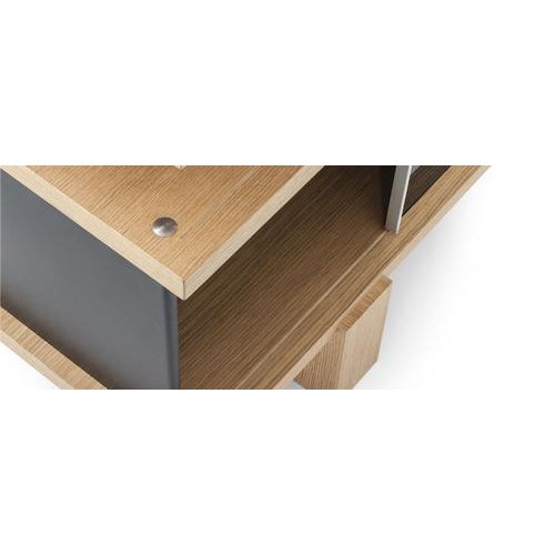 Cassina Nuage Shelving Unit in Wood and Aluminium by Charlotte Perriand for Cassina For Sale - Image 4 of 8