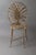 Gold Wheat Chair by S. Salvadori, Florence, 1960s For Sale - Image 4 of 13