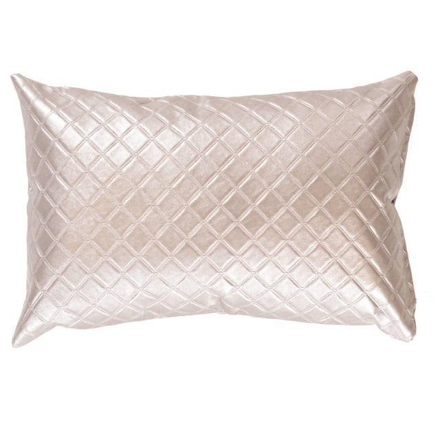 With luxurious leather front and 100% Leather backing ,this durable pillow pillow makes a refines accent . add a hint of...