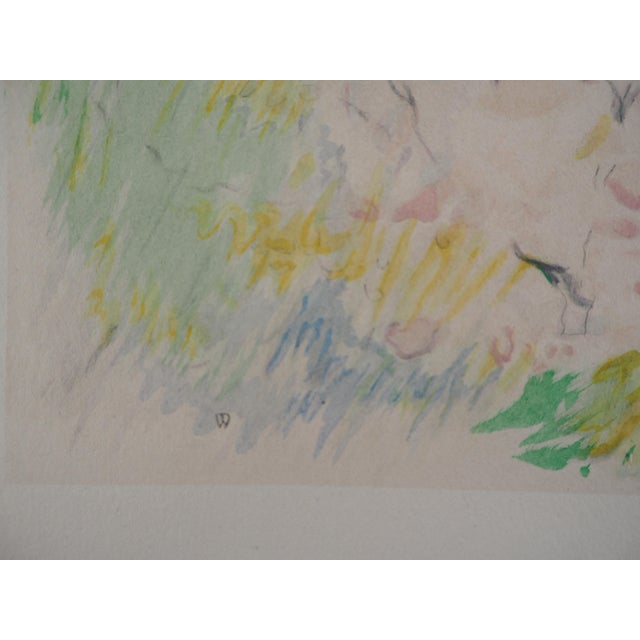 After Berthe Morisot, Nice, the Château de Cimiez, 1946, Lithograph For Sale - Image 5 of 7