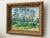 Late 20th Century Impressionist Oil on Board Grove of Trees, Framed For Sale - Image 9 of 17