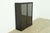 A beautiful Mission or Arts & Crafts period double bookcase cabinet In the manner of Stickley Brothers Retailed by The H....