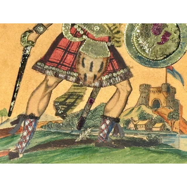 19th Century 19th Century Theatrical Tinsel Print Mr. Macready as Rob Roy MacGregor For Sale - Image 5 of 10