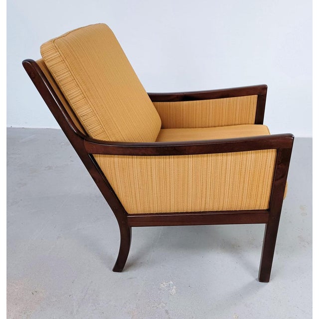 Mahogany Lounge Chairs from Ole Wanscher, Set of 2 For Sale - Image 9 of 12