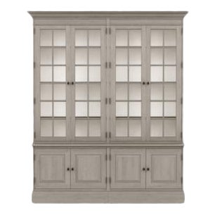 Ethan Allen Double Library Bookcase For Sale