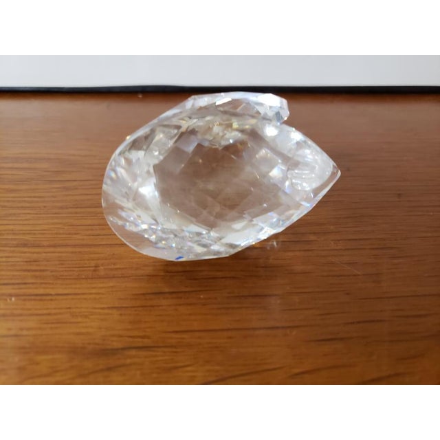 Figurative 1980s Swarovski Crystal Spread Wing Swan Figurine For Sale - Image 3 of 6