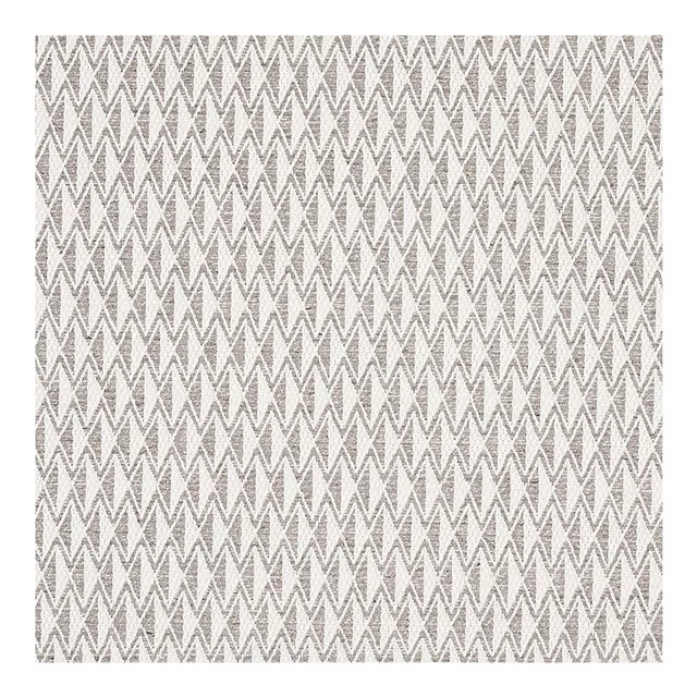 Sample - Schumacher Greenpoint Fabric in Dove For Sale
