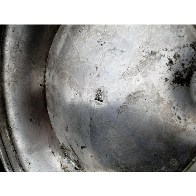 1950s Art Deco Bowl on Stand from WWS Przemmet, Poland, 1950s For Sale - Image 5 of 11